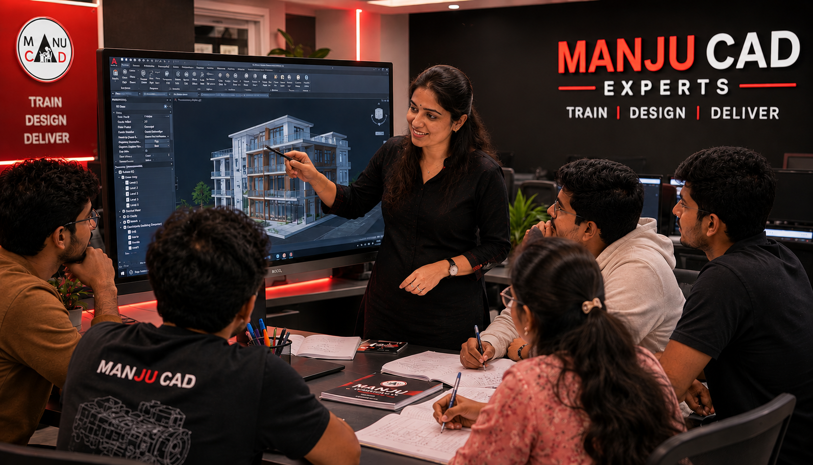 Manju CAD Experts training centre at KPHB, Hyderabad