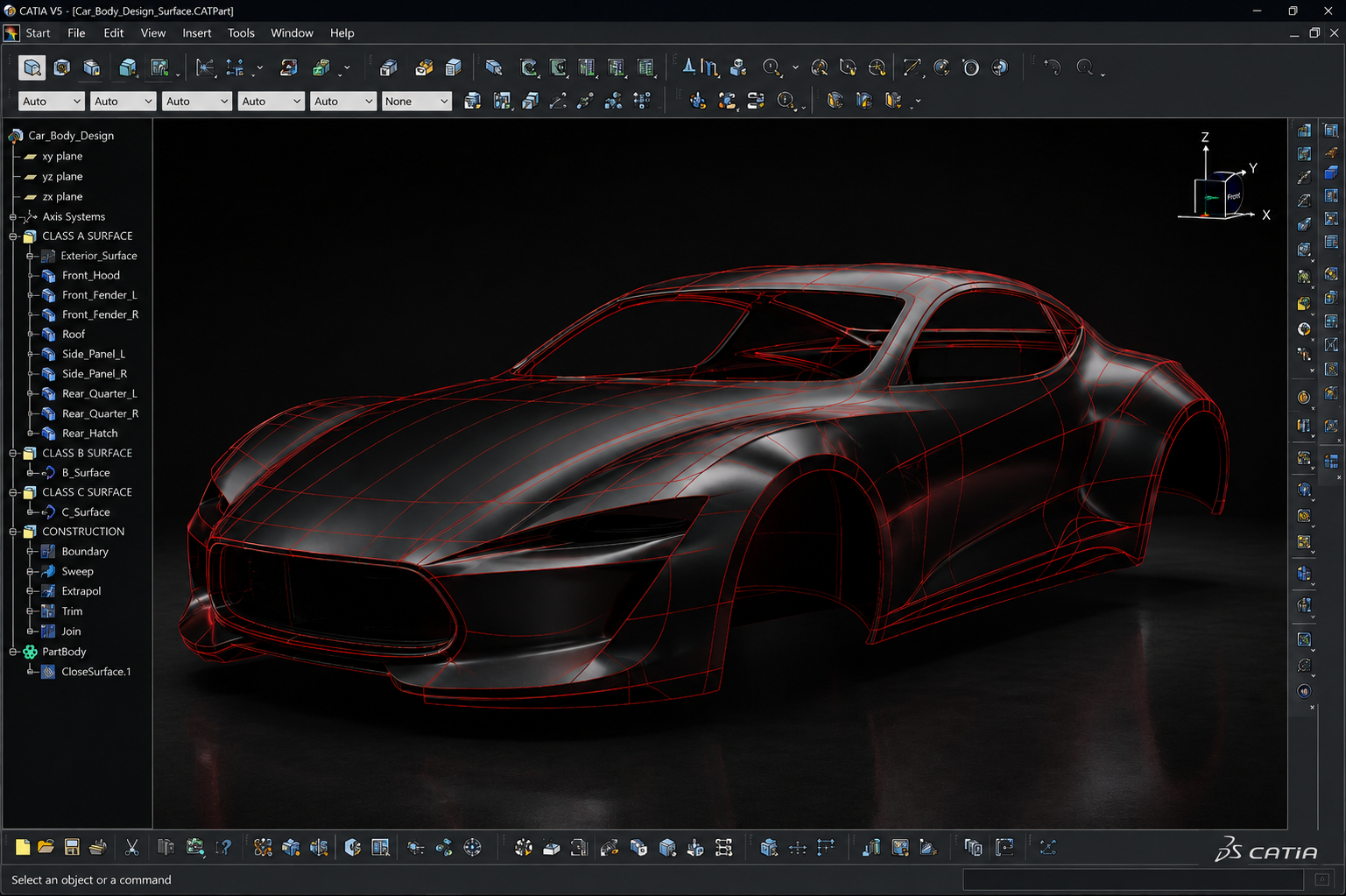 CATIA training at Manju CAD Experts