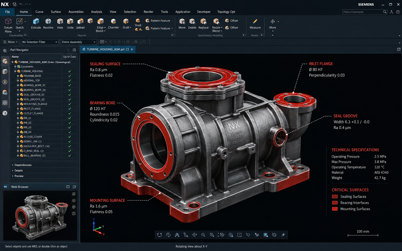 NX CAD training at Manju CAD Experts